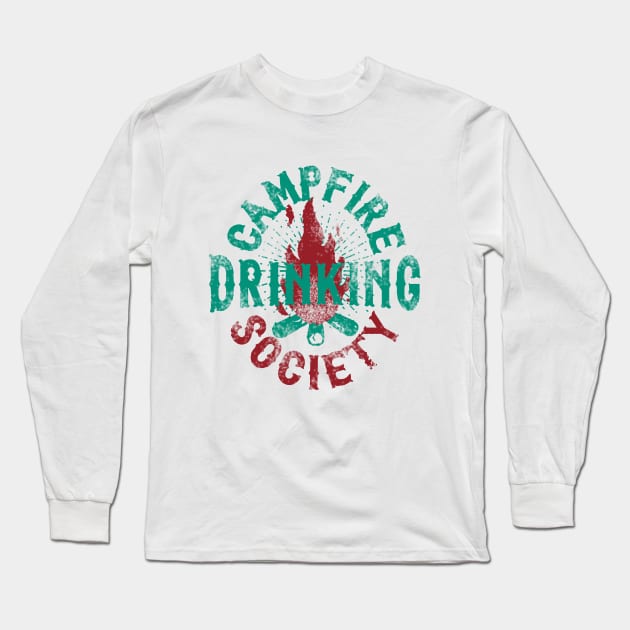 campire 2 Long Sleeve T-Shirt by calvingariz